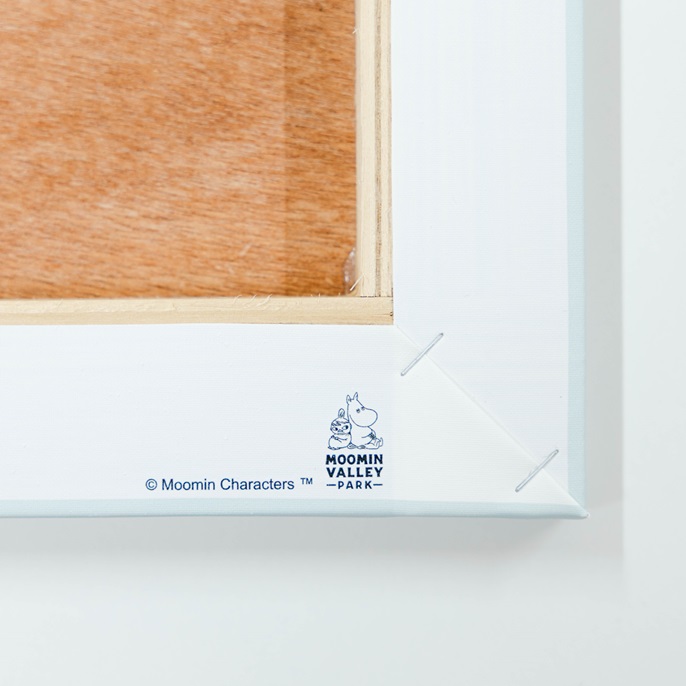 MOOMINVALLEY PARK ファブリックパネルSサイズ（夜の森）[52211013]