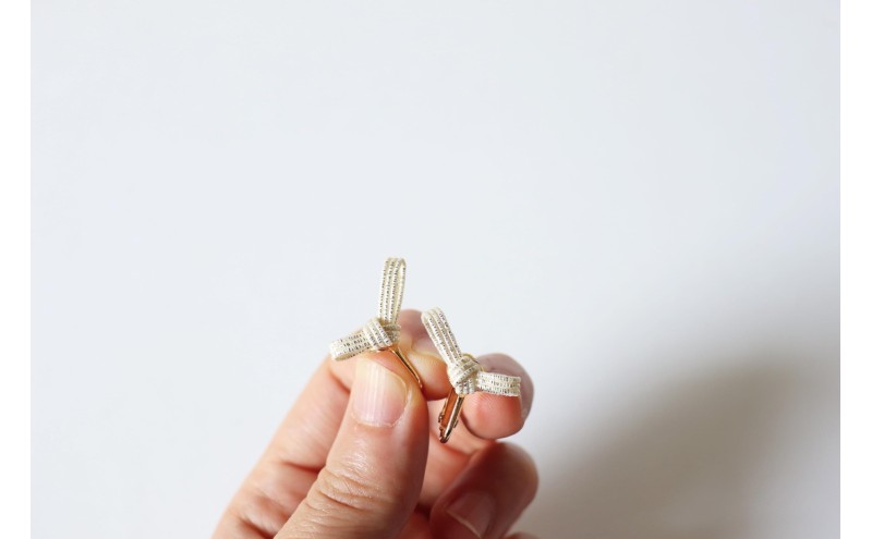 水引musubi耳飾り パール イヤリング ［52211038］