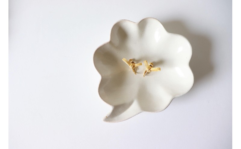 水引musubi耳飾り ゴールド イヤリング ［52211040］