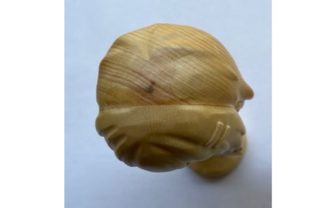 ヤマノススメ 木彫り人形 あおい Jalふるさと納税 Jalのマイルがたまるふるさと納税サイト