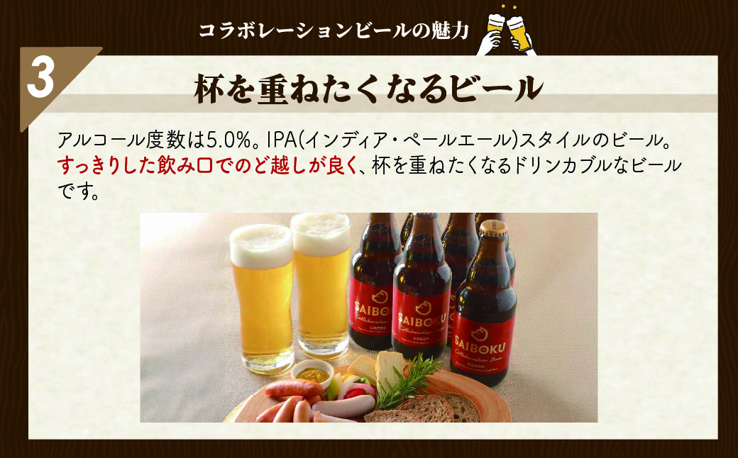 SAIBOKU×COEDO コラボレーションビールセット (プレミアム) | サイボク コエドビール ビール クラフトビール 地ビール ギフト 内祝い 結婚祝い お返し 贈答品 お取り寄せグルメ ウインナー 豚肉 お酒 おつまみ 詰め合わせ 埼玉県 東松山市