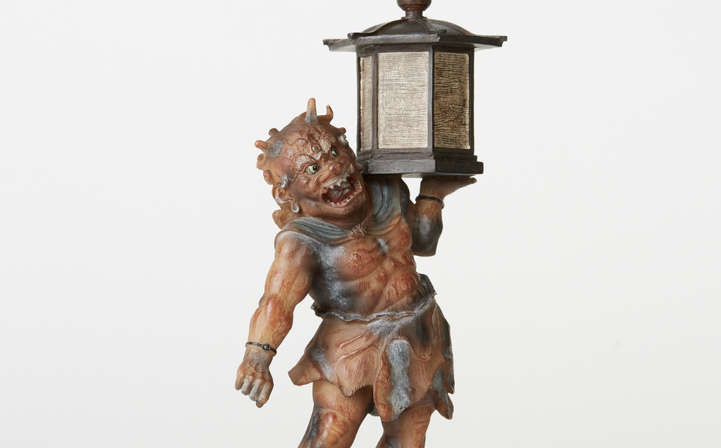 TanaCOCORO[掌] 天燈鬼 | 仏像 守護神 風水 金運 開運 厄除け 本格 仏教 高級 アート デザイン お守り 縁起物 美術 インテリア雑貨 プレミアム 置物 家庭用 東松山イスム 仏像フィギュア インテリア仏像 株式会社MORITA 埼玉県 東松山市