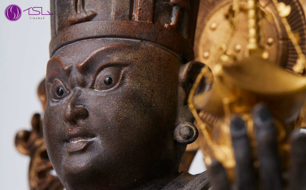 イスム S-Class 兜跋毘沙門天 | 仏像 守護神 風水 金運 開運 厄除け 本格 仏教 アート デザイン お守り 縁起物 美術 東松山イスム 仏像フィギュア インテリア仏像 埼玉県 東松山市