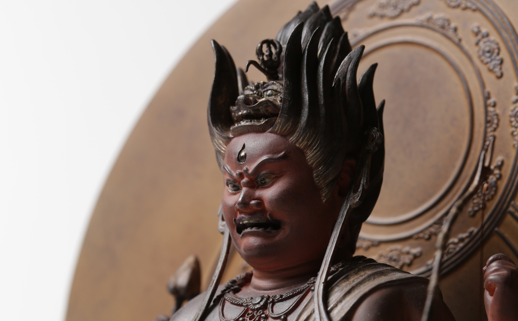 イスム 愛染明王 | 仏像 守護神 風水 金運 開運 厄除け 本格 仏教 アート デザイン お守り 縁起物 美術 東松山イスム 仏像フィギュア インテリア仏像 埼玉県 東松山市