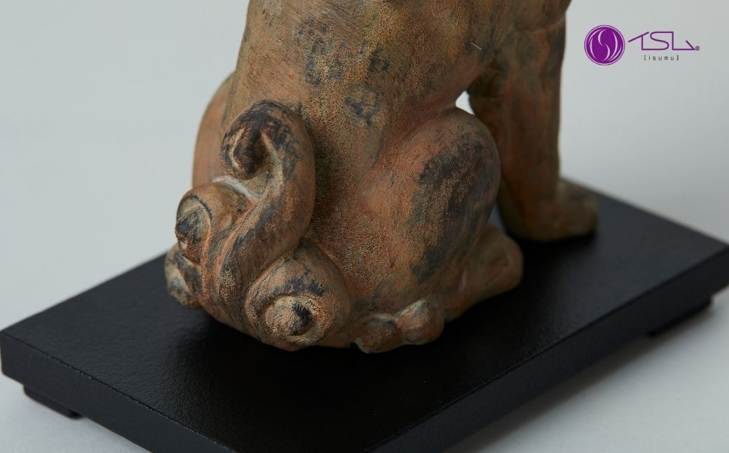 狛犬 フィギュア 獅子青銅香炉 ー蓮田修吾郎 朱銅狛犬香炉 蓮田周五郎