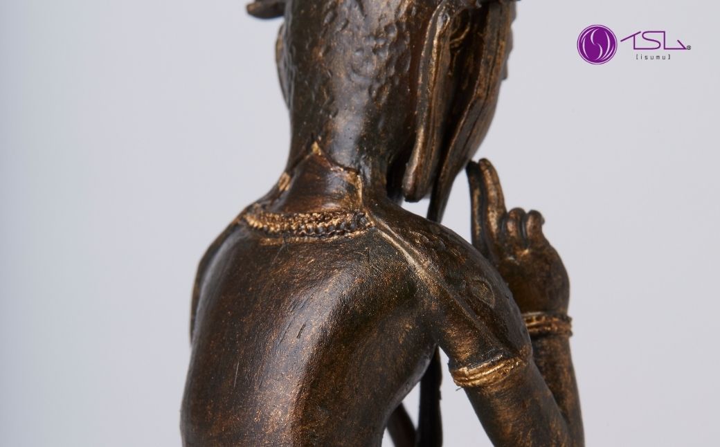 TanaCOCORO[掌] 金銅弥勒 | 仏像 守護神 風水 金運 開運 厄除け 本格 仏教 高級 アート デザイン お守り 縁起物 美術 インテリア雑貨 プレミアム 置物 家庭用 東松山イスム 仏像フィギュア インテリア仏像 株式会社MORITA 埼玉県 東松山市