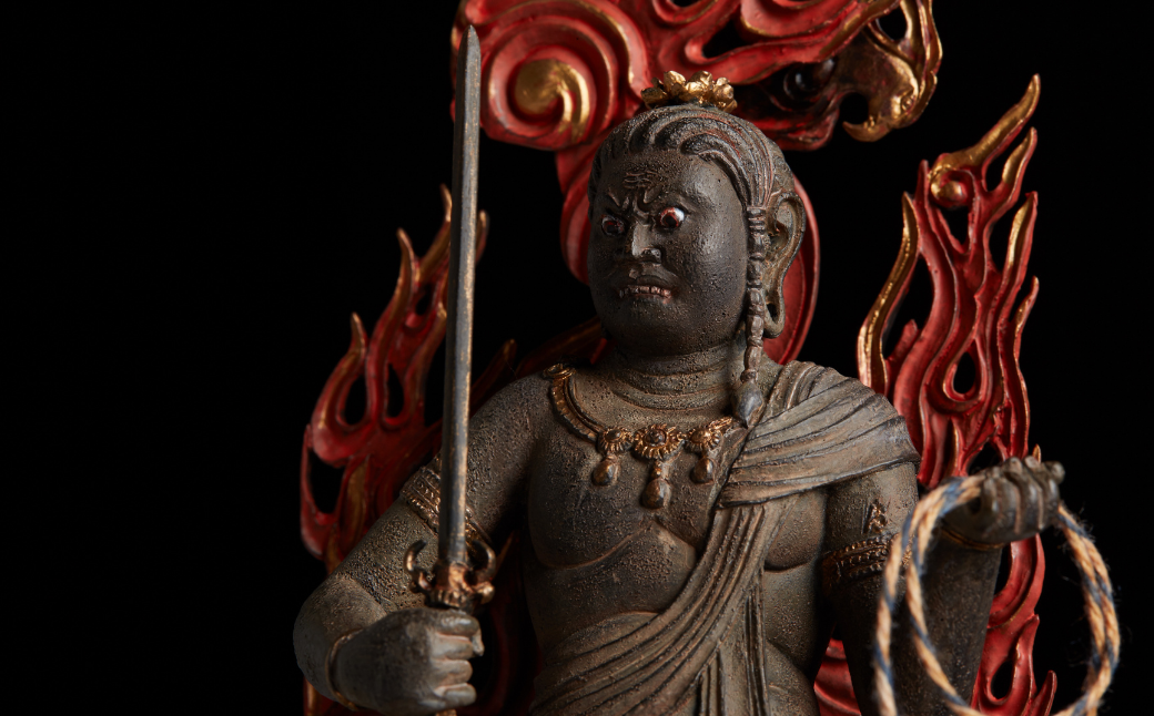 TanaCOCORO[掌] 不動明王 | 仏像 守護神 風水 金運 開運 厄除け 本格 仏教 高級 アート デザイン お守り 縁起物 美術 インテリア雑貨 プレミアム 置物 家庭用 東松山イスム 仏像フィギュア インテリア仏像 株式会社MORITA 埼玉県 東松山市