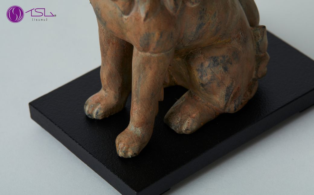 TanaCOCORO[掌] WOOD 獅子 | 仏像 守護神 風水 金運 開運 厄除け 本格 仏教 高級 アート デザイン お守り 縁起物 美術 インテリア雑貨 プレミアム 置物 家庭用 東松山イスム 仏像フィギュア インテリア仏像 株式会社MORITA 埼玉県 東松山市