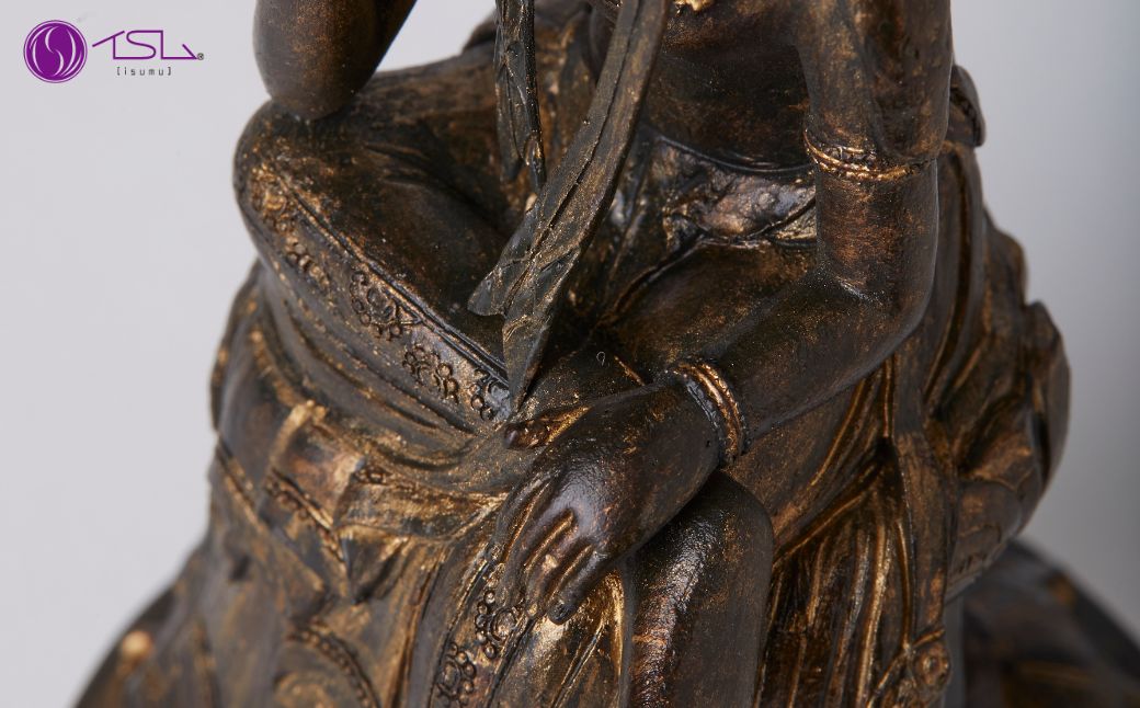 TanaCOCORO[掌] 金銅弥勒 | 仏像 守護神 風水 金運 開運 厄除け 本格 仏教 高級 アート デザイン お守り 縁起物 美術 インテリア雑貨 プレミアム 置物 家庭用 東松山イスム 仏像フィギュア インテリア仏像 株式会社MORITA 埼玉県 東松山市