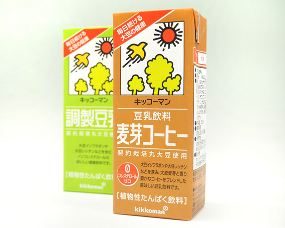 No.276 調製豆乳200ml＋豆乳飲料麦芽コーヒー200ml