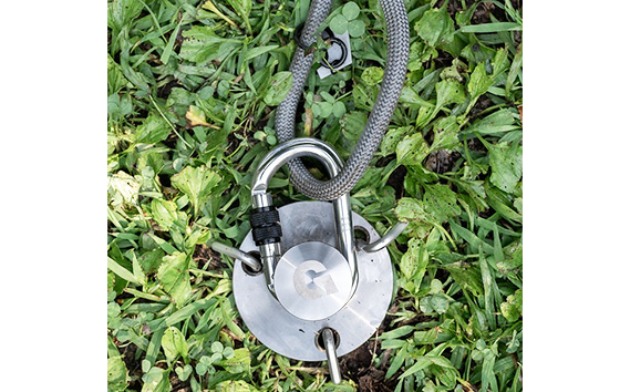 Gris DOG BOLLARD | ドッグアンカー 犬 いぬ イヌ ドッグ ペット 愛犬 ワンちゃん 散歩 ウォーキング キャンプ ピクニック ツール 活躍 係留 固定 株式会社シンワ 埼玉県 狭山市