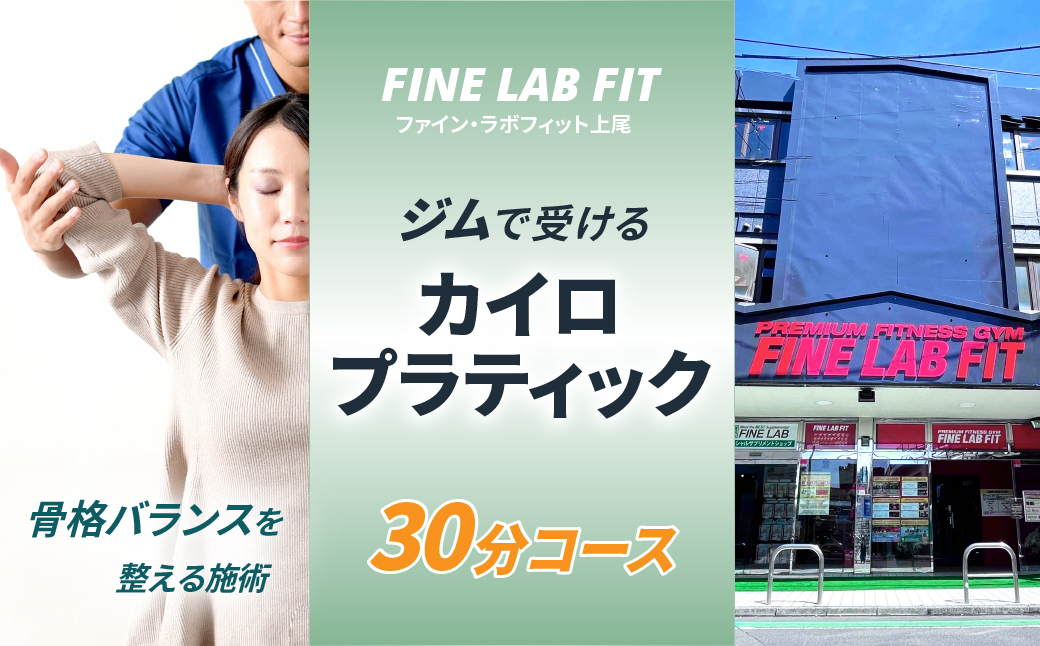 カイロプラティック施術30分 【FINE LAB FIT】 | カイロプラクティック 骨格 バランス バランス メンテナス ご褒美 リフレッシュ 整える 埼玉県 上尾市