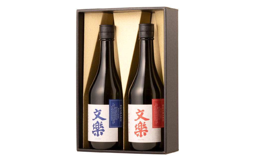 北西酒造 文楽 純米吟醸・生もと純米酒 純米セット 720ml 2種×各1本 計2本 | 埼玉県 上尾市 お酒 アルコール 日本酒 純米吟醸 純米酒 軽快 お米 旨み 飲み比べ 飲みやすい 女性 男性 家飲み 宅飲み 晩酌 人気日本酒 おすすめ日本酒 純米大吟醸 地酒 おいしい おすすめ ギフト 贈答 プレゼント 父の日 酒 さけ sake お土産 手土産 米 日本のお酒