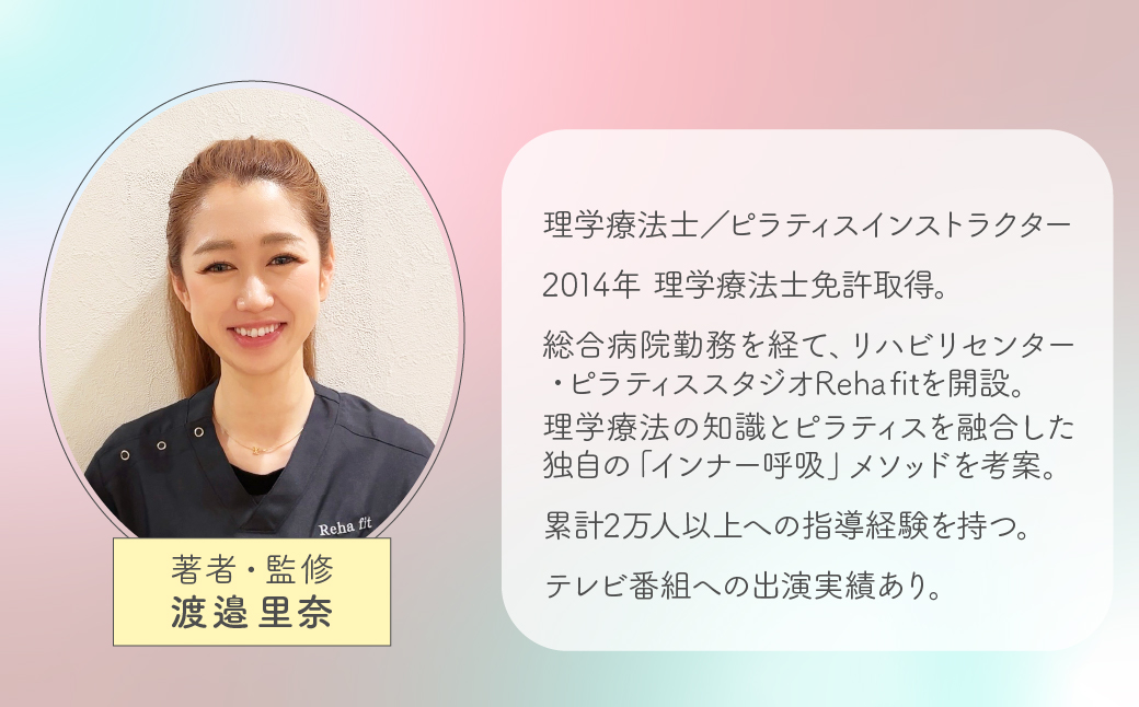 【書籍】1日5回でぽっこりお腹解消！インナー呼吸エクササイズ | ピラティススタジオReha fit上尾店 渡邉里奈 上尾店 書籍 インナー呼吸 埼玉県 上尾市