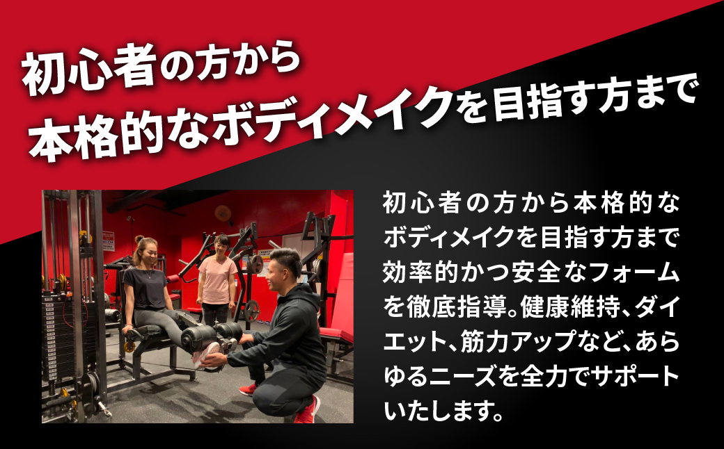 パーソナルトレーニング60分 【FINE LAB FIT】 | トレーニング オーダーメイドトレーニング ボディメイク 筋力アップ 健康維持 マンツーマン指導 埼玉県 上尾市