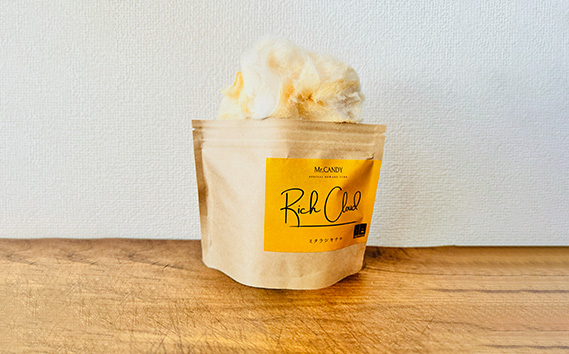 オトナ綿飴Rich Cloud人気の三種セット ／ わたあめ わたがし 綿あめ 綿菓子 スイーツ デザート おやつ ほどける口溶け 新食感 ミタラシキナコ ソルトカカオ カフェラテ 埼玉県 No.133