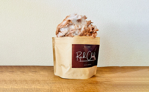 オトナ綿飴Rich Cloud人気の三種セット ／ わたあめ わたがし 綿あめ 綿菓子 スイーツ デザート おやつ ほどける口溶け 新食感 ミタラシキナコ ソルトカカオ カフェラテ 埼玉県 No.133