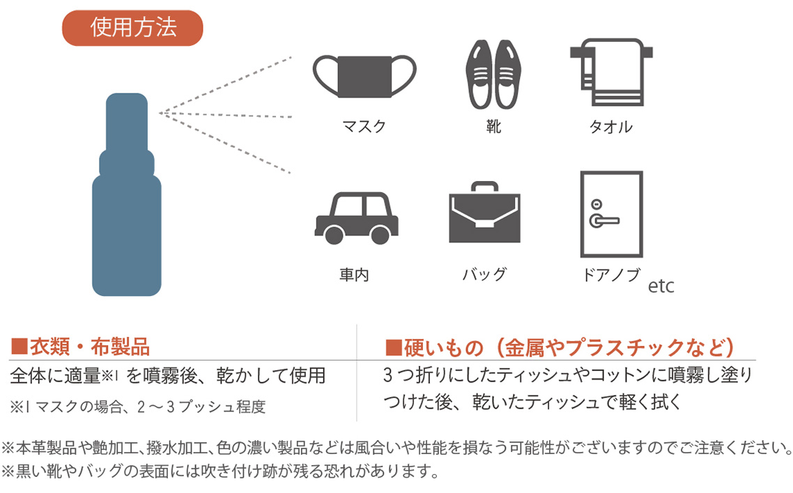 キレースコート 30ml ／ ココーティング剤 抗菌 抗ウイルス ニオイ抑制 防臭 マスク 靴 小型ボトル 持ち歩き 光触媒 銀イオン 白金担持酸化チタン 持続 ウイルス ニオイ ハイブリッド光触媒キレース 埼玉県 No.275