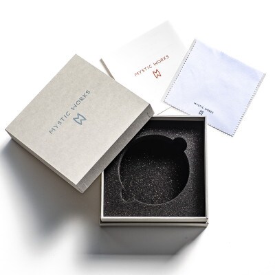 ひかりを楽しむ掛け時計90「朝焼け」/直径9cm【1631819】