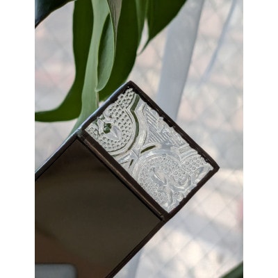 ボタニカル柄ステンドグラスの手鏡【1680283】