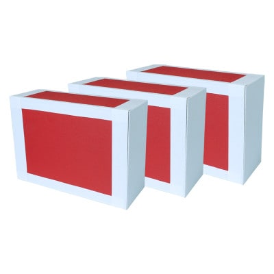 【ジャグリング】ナランハ シガーボックス イージーフィット 赤 3個セット【1595731】