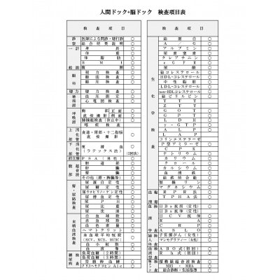 戸田中央総合健康管理センター　人間ドック・脳ドックご招待券・健康カレンダー・タオルセット【1575051】