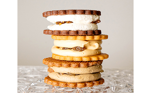 タンタシオンのクリームサンド3種(レーズン・イチジク・マロン)12個セット【配送不可地域：離島】【1522130】