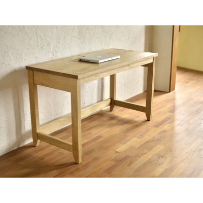 【開梱設置】ワークデスク(Type-A:standard)　サイズオーダー　無垢　木製【配送不可地域：離島・沖縄県】【1585046】