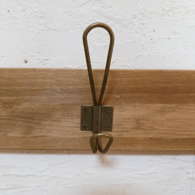 ヴィンテージ風 木製 ウォールハンガー 壁掛け フック服 コート掛け  na281【1706236】