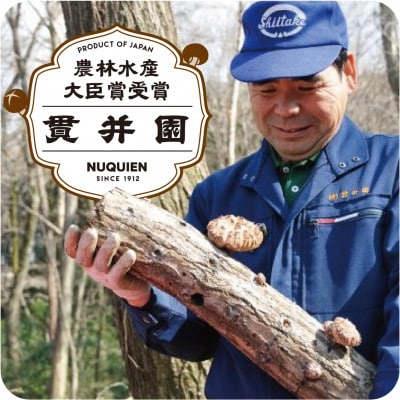 貫井園の原木干し椎茸　約40g×5パック【1446978】