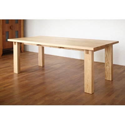 【開梱設置】ダイニングテーブル(GT-01)　クリ　サイズオーダー　木製　無垢【配送不可地域：離島・沖縄県】【1585048】