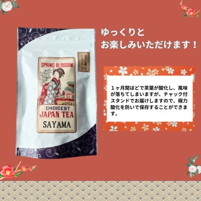 計20パック　チャック付スタンド袋入り 狭山茶ほうじ茶ティーバッグ「霞川 ほうじ茶」【1560763】