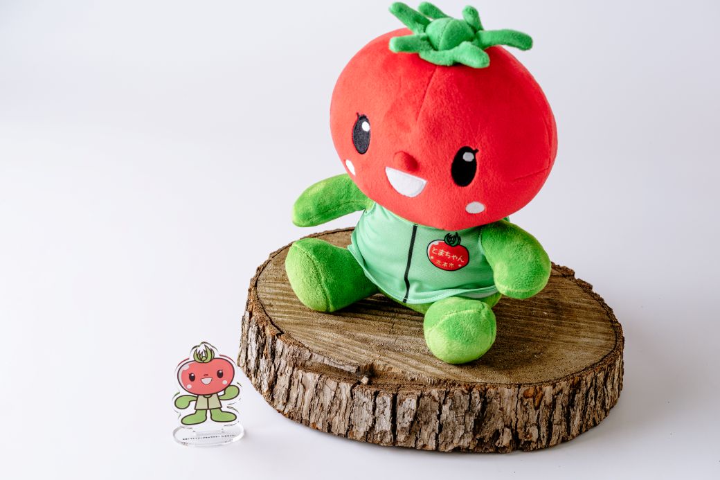 北本トマトイメージキャラクター とまちゃん ぬいぐるみ(大 ) アクリルスタンドセット | とまちゃん ぬいぐるみ アクリルスタンド マスコット ご当地 ゆるキャラ アクスタ ご当地キャラクター マスコット イメージキャラクター グッズ 推し 推し活 グッズ トマト グッズセット 北本市観光協会 埼玉県 北本市