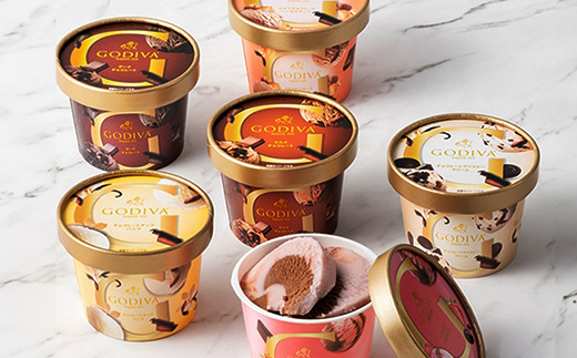 【ゴディバ】GODIVA アイスコレクション 6種 6個 - 新フレーバー追加 贅沢 ご褒美 アイスクリーム 贈り物 夏 お菓子 スイーツ お取り寄せ チョコレートアイス チョコアイス ダークチョコ ミルクチョコ クリスピー バニラ ヘーゼルナッツ ストロベリーチョコレート godiva 埼玉県 幸手市 【価格改定】