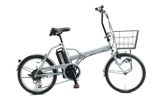 【サイモト自転車】イーコンシャス コンパクト 206BAA 電動アシスト自転車 20型 6段変速 マットグレー - 20インチ ６段ギア 変速あり 電動自転車 折り畳み 埼玉県 幸手市【完全組立】【価格改定】