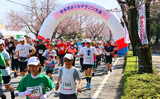 第32回幸手市さくらマラソン大会出走権（駐車券付）（種目：10km）