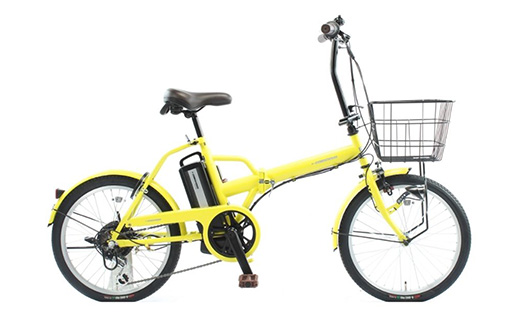 【サイモト自転車】イーコンシャス コンパクト 206BAA 電動アシスト自転車 20型 6段変速 マットイエロー - 20インチ ６段ギア 変速あり 電動自転車 折り畳み 埼玉県 幸手市【完全組立】【価格改定】