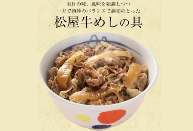 牛丼 松屋 牛めしの具 10個 冷凍 セット