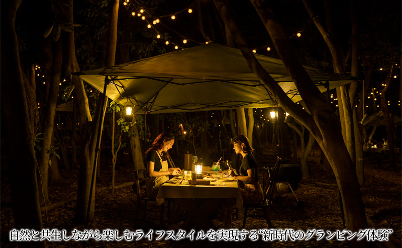 small planet CAMP&GRILL宿泊クーポン券(3,000円分)