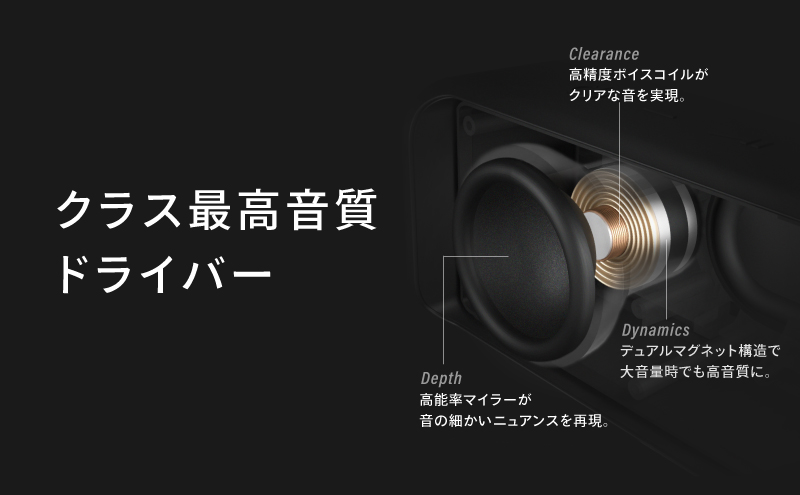 FUNLOGY Portable2 / ããŒã¿ãã«ã¹ããŒã«ãŒ 2åã»ãã ãã©ãã¯ãå®¶é» ã¹ããŒã«ãŒ Bluetooth é«é³è³ª ããŒã¿ãã« ã¯ã€ã€ã¬ã¹ ã³ã³ãã¯ã 鳿¥œèŠèŽ æ ç»éè³ åèåž åèç