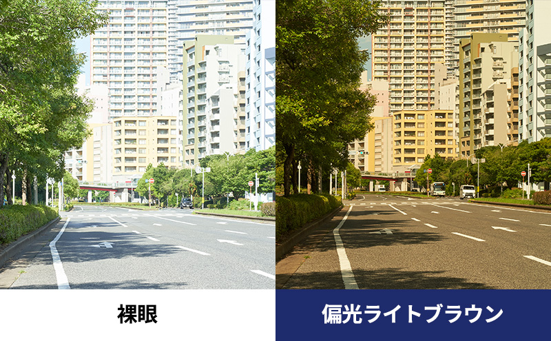 跳ね上げ式/「偏光」前掛けサングラス　丸みを帯びたメガネ用　楕円形のオーバルタイプ　「BV-26」　レンズカラー：(4)偏光ライトブラウン