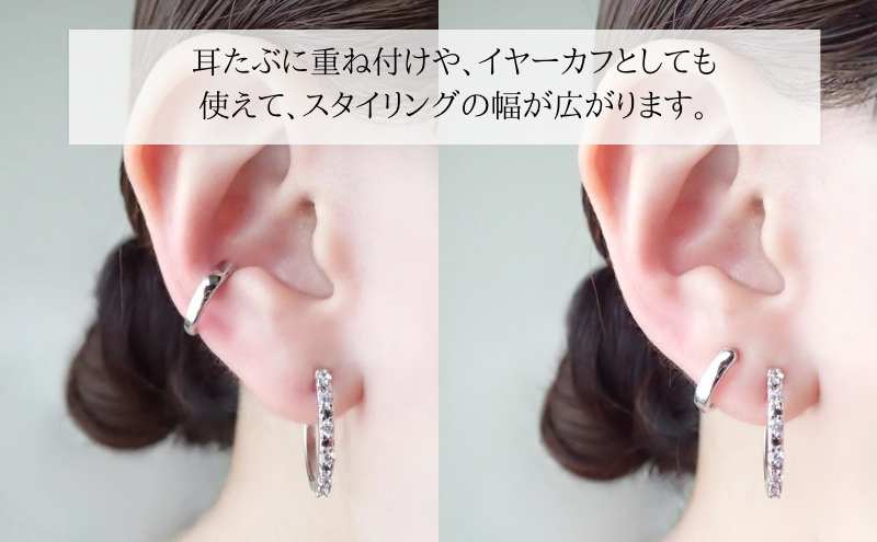 Degodd デゴッド　落ちないイヤリング　SVプレーン　小さいイヤリング　シンプル　仕事用　アクセサリー