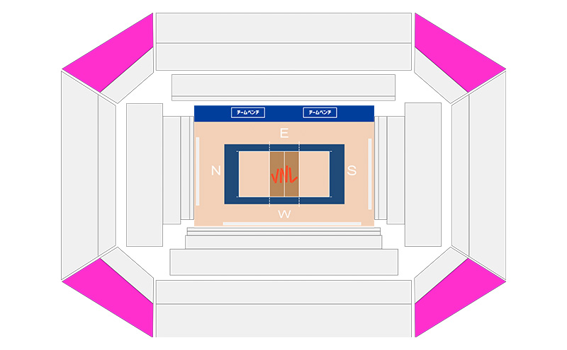 「買取大吉 バレーボールネーションズリーグ 2025 千葉大会」日本戦 女子チケット：スタンドBコーナー【7/10(木)19:20～【女子】日本×韓国】