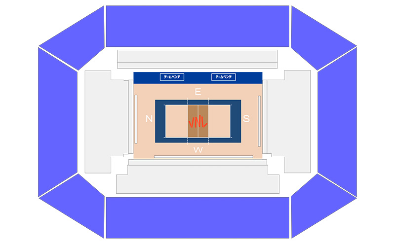 「買取大吉 バレーボールネーションズリーグ 2025 千葉大会」海外戦チケット：スタンド自由席　2枚【7/12(土)15:30～【女子】韓国×ブルガリア】