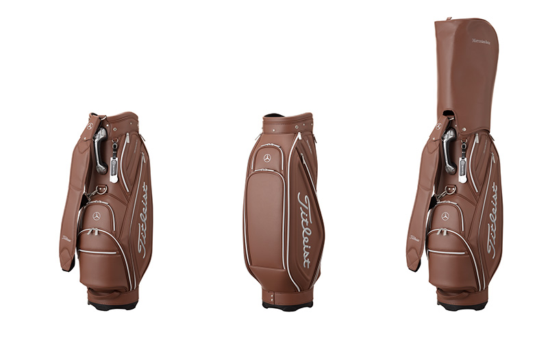 キャディバッグ トラディショナル ブラウン Mercedes-Benz × Titleist ゴルフバッグ ゴルフ用バッグ 千葉市