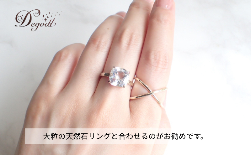 Degodd デゴッド Eternity GLリング 13号  リング 指輪 ゴールドリング アクセサリー レディースアクセサリー ファッションジュエリー シンプル シンプルリング シンプルアクセサリー ゴールドアクセサリー ゴールド ギフト