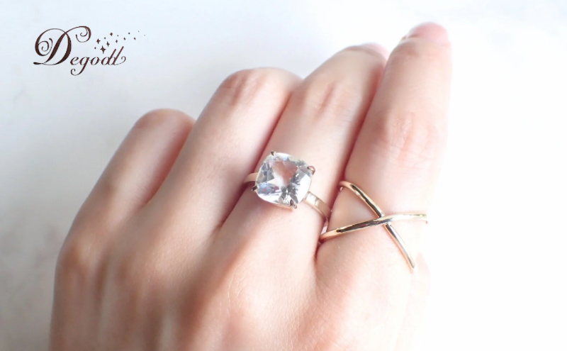 Degodd デゴッド Eternity GLリング 13号  リング 指輪 ゴールドリング アクセサリー レディースアクセサリー ファッションジュエリー シンプル シンプルリング シンプルアクセサリー ゴールドアクセサリー ゴールド ギフト