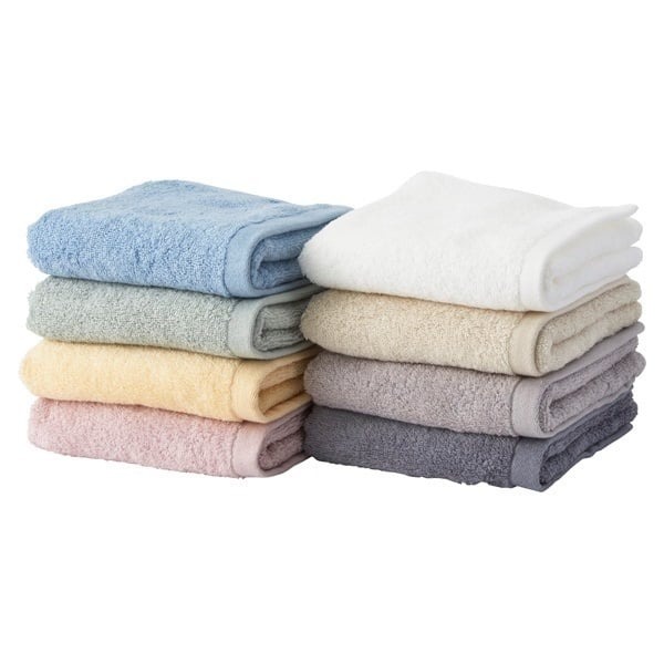 ホームコーディ 肌ざわりが選べるカラータオル フェイスタオル とてもやわらか ピンク×3