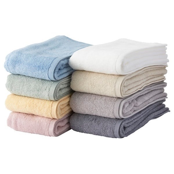 ホームコーディ 肌ざわりが選べるカラータオル 大判バスタオル しっかり グレージュ