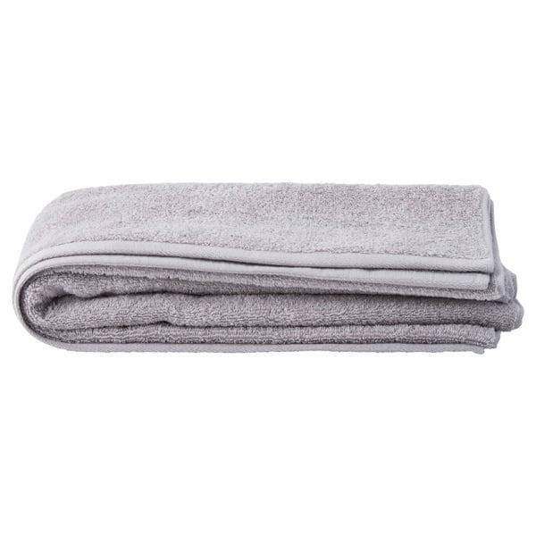 ホームコーディ 肌ざわりが選べるカラータオル 大判バスタオル とてもやわらか グレー